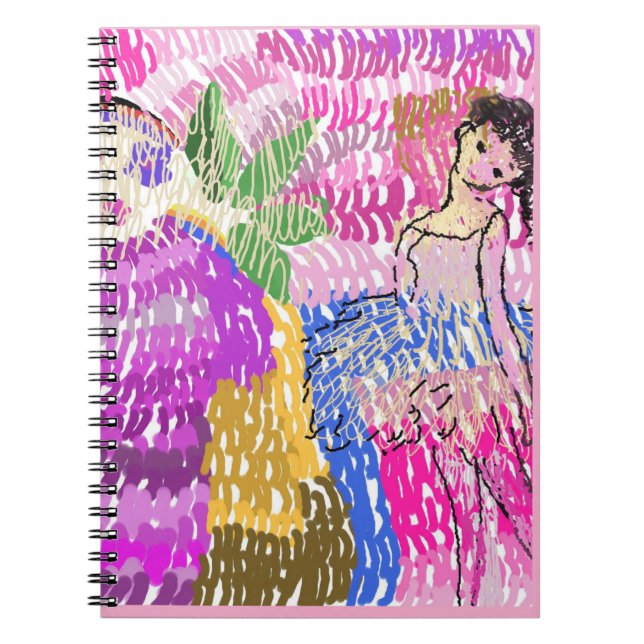 Caderno Espiral Woven Fantasy (Frente)