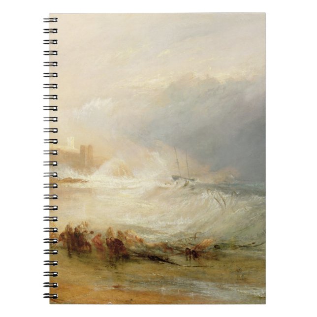 Caderno Espiral Wreckers de Joseph Mallord William Turner | - (Frente)