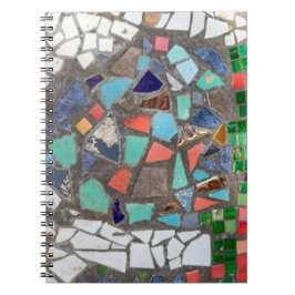 Caderno Espiral Wunderschönes Mosaik für Deine Ideen!