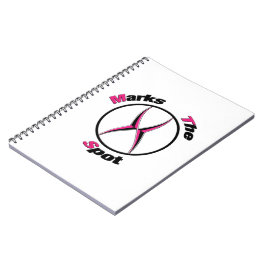 Caderno Espiral X marca o ponto