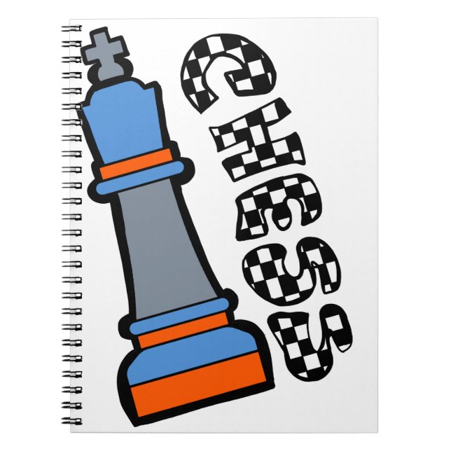 Caderno Espiral xadrez (Frente)