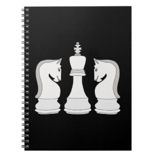 Caderno Espiral Xadrez