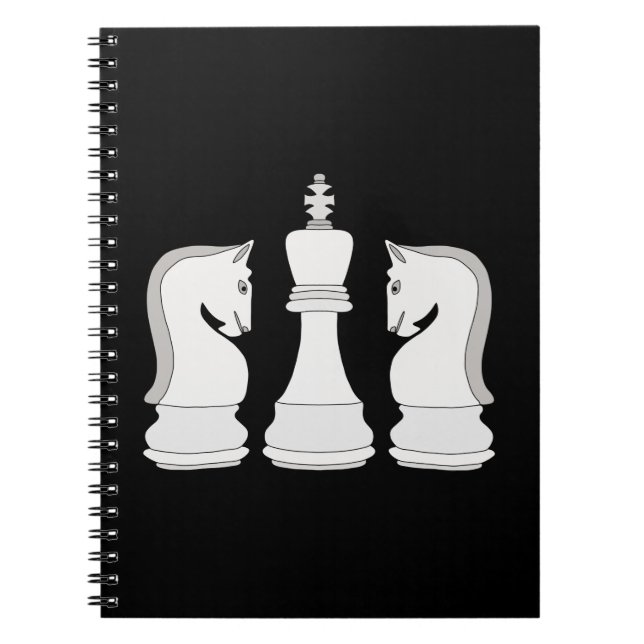Caderno Espiral Xadrez (Frente)