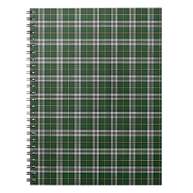Caderno Espiral Xadrez tartã de Cape Breton (Frente)