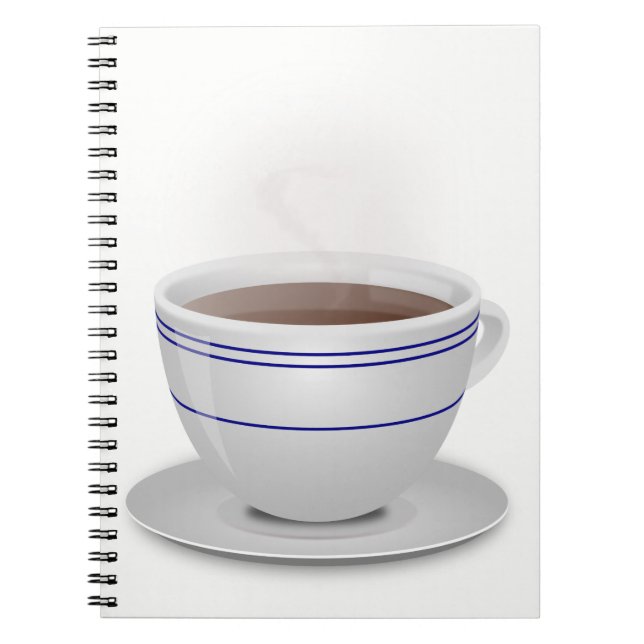 Caderno Espiral Xícara de Café (Frente)