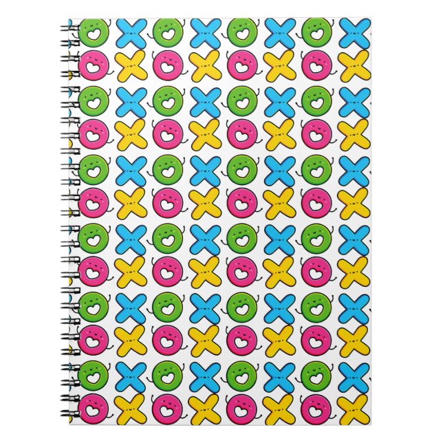 CADERNO ESPIRAL XOXO (Frente)