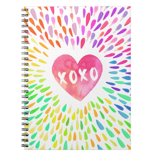 Caderno Espiral XoXo Heart (Frente)