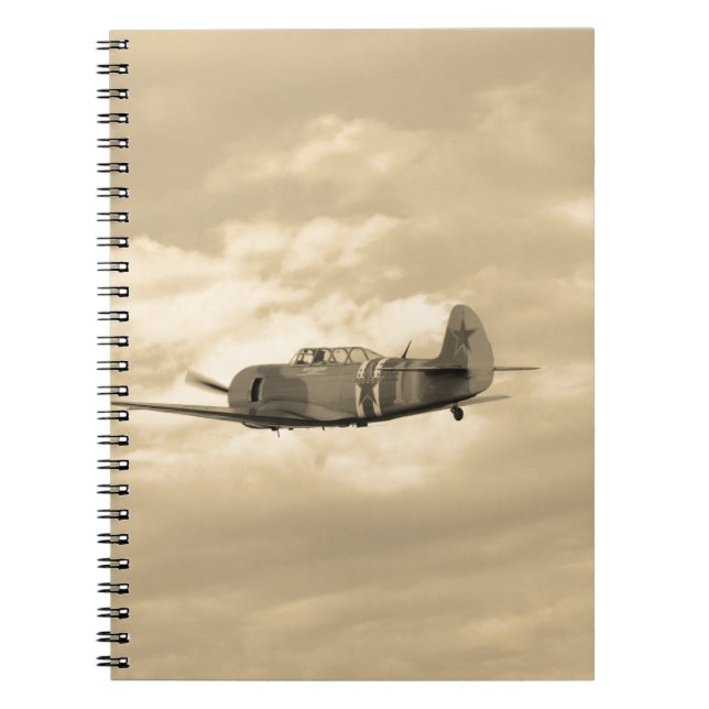Caderno Espiral Yak 11 em Voo (Frente)