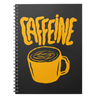 Caderno Espiral Yellow Caffeine