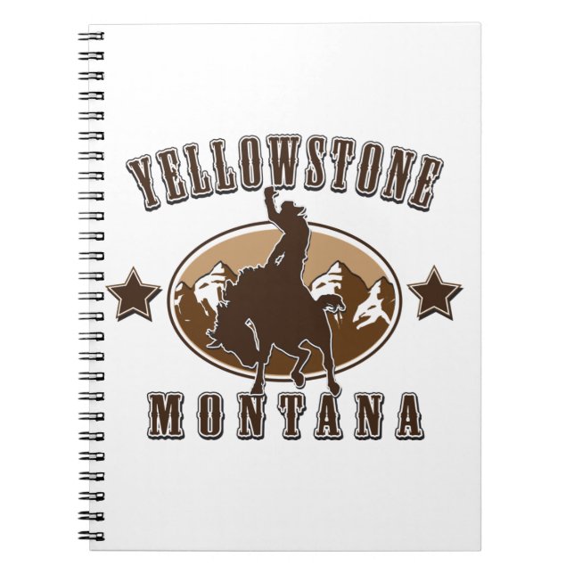 Caderno Espiral Yellowstone-Montana (Frente)