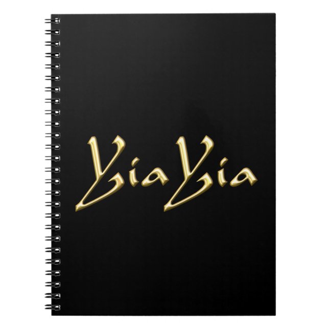 Caderno Espiral Yia (Frente)