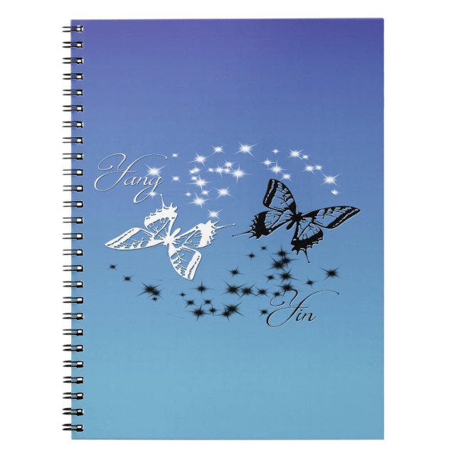 Caderno Espiral Yin n Yang (Frente)