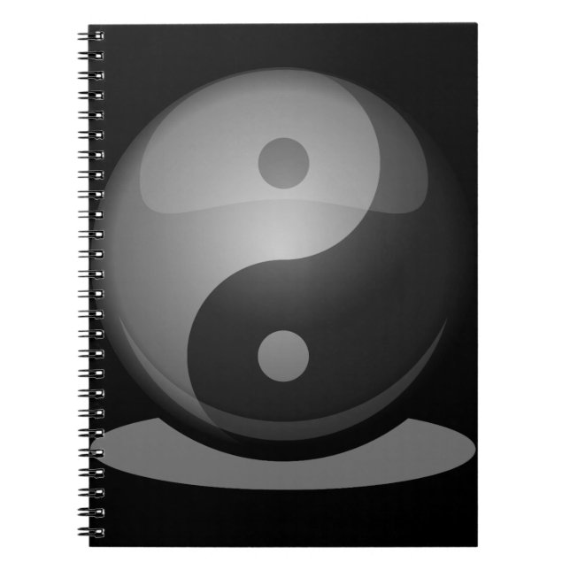Caderno Espiral Yin yang (Frente)