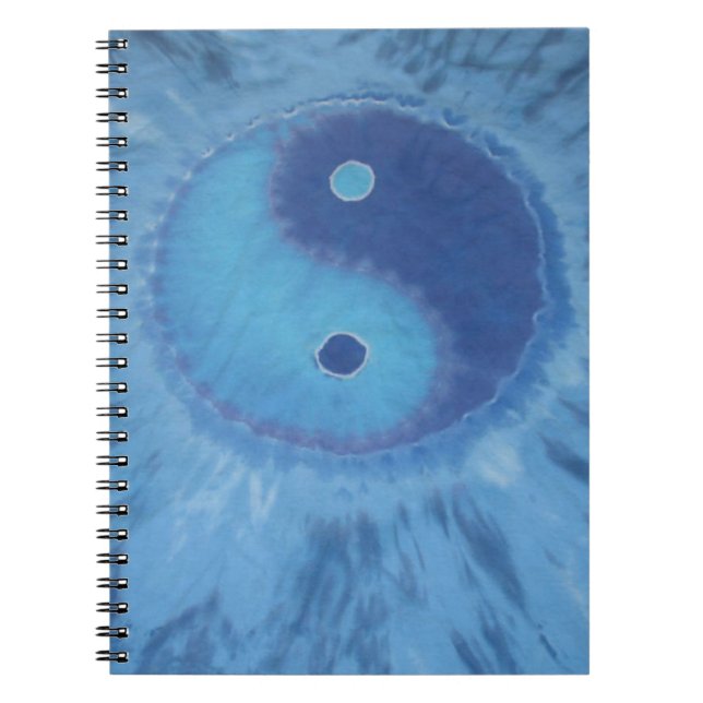 Caderno Espiral Yin Yang Tie Dye (Frente)