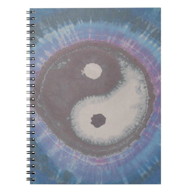 Caderno Espiral Yin Yang Tie Dye (Frente)