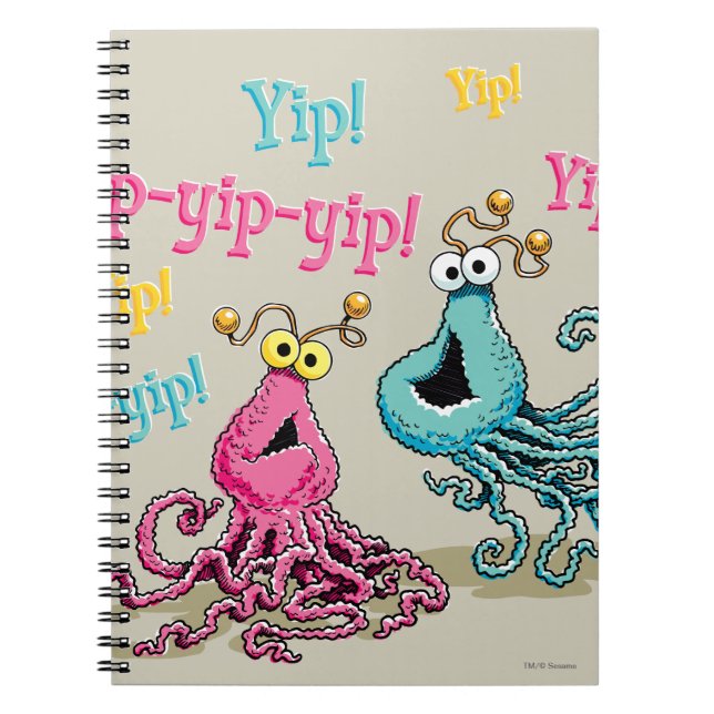 Caderno Espiral Yip-Yips Vintage (Frente)
