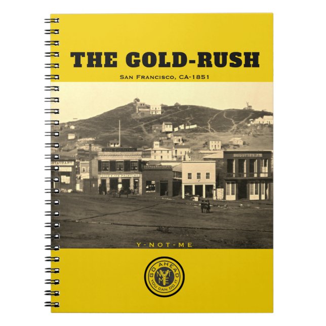 Caderno Espiral YNOME O 3g DOURADO-RUSH (Frente)