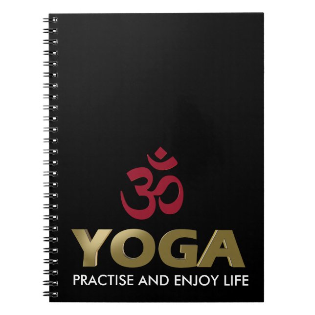 Caderno Espiral Yoga (Frente)