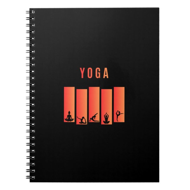 Caderno Espiral Yoga (Frente)