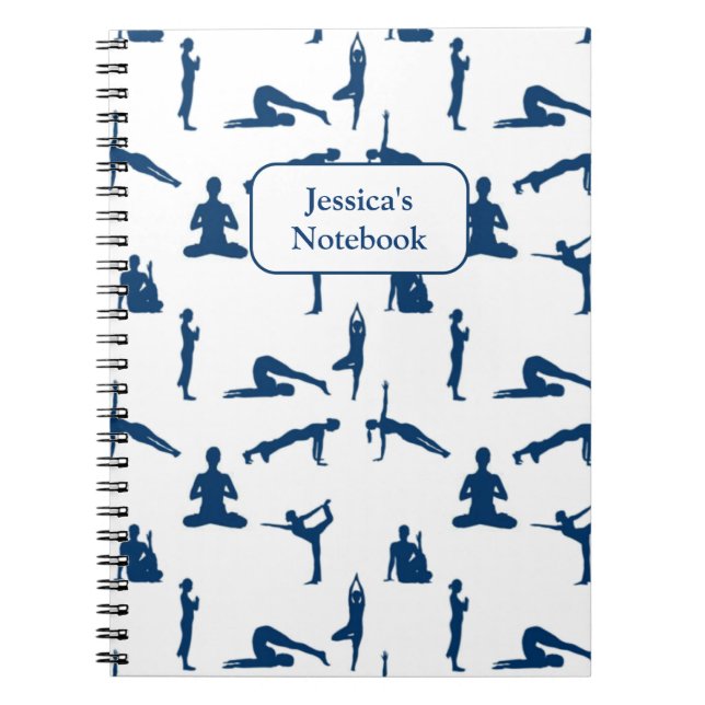 Caderno Espiral Yoga Poses (Frente)