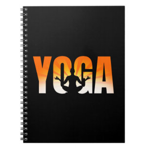 Caderno Espiral Yoga Sunshine