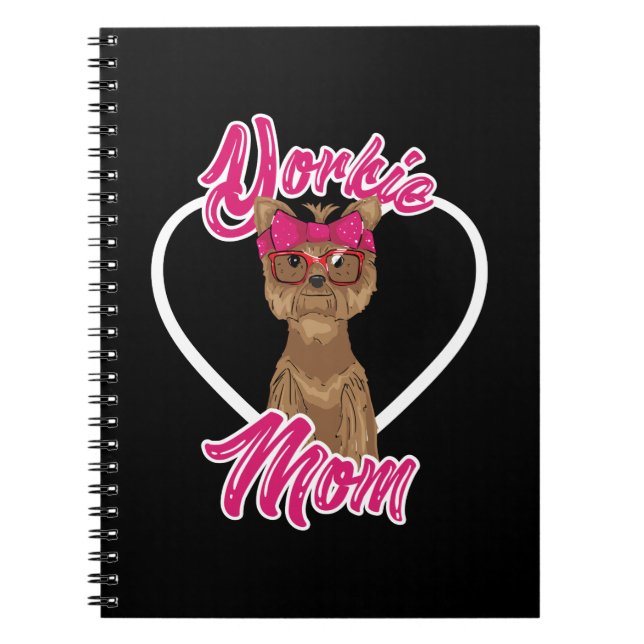 Caderno Espiral Yorki Mãe (Frente)
