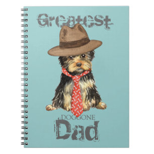 Caderno Espiral Yorkie Dad