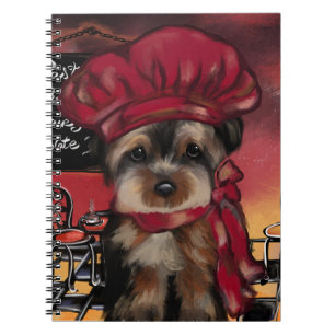 CADERNO ESPIRAL YORKIE POO