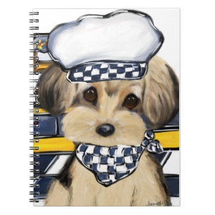 CADERNO ESPIRAL YORKIE POO