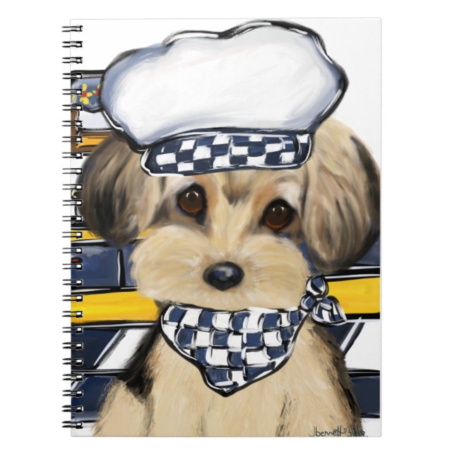 CADERNO ESPIRAL YORKIE POO (Frente)