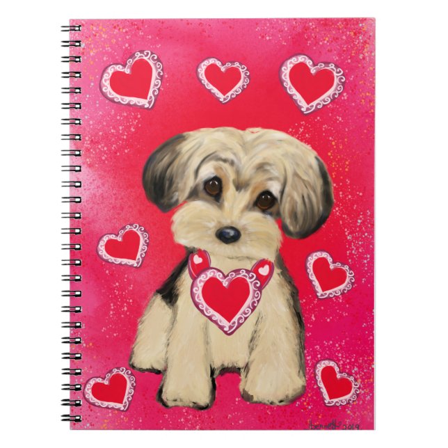 CADERNO ESPIRAL YORKIE POO (Frente)
