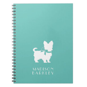 Caderno Espiral Yorkshire Terrier Dog Puppy Yorkie