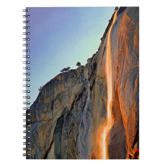 Caderno Espiral Yosemite Firefall (Frente)