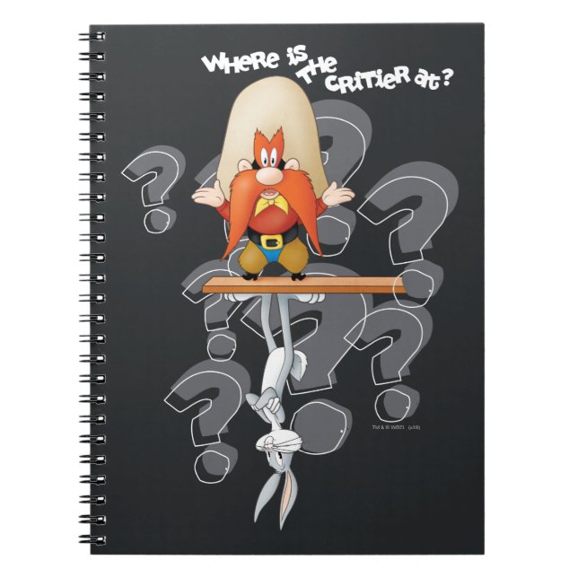 Caderno Espiral Yosemite Sam Procura INSETOS "Critter" BUNNY™ (Frente)