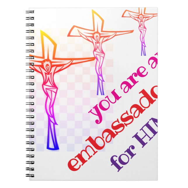 Caderno Espiral You are Jesus' Ambassador Tote (Frente)