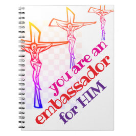 Caderno Espiral You are Jesus' Ambassador Tote