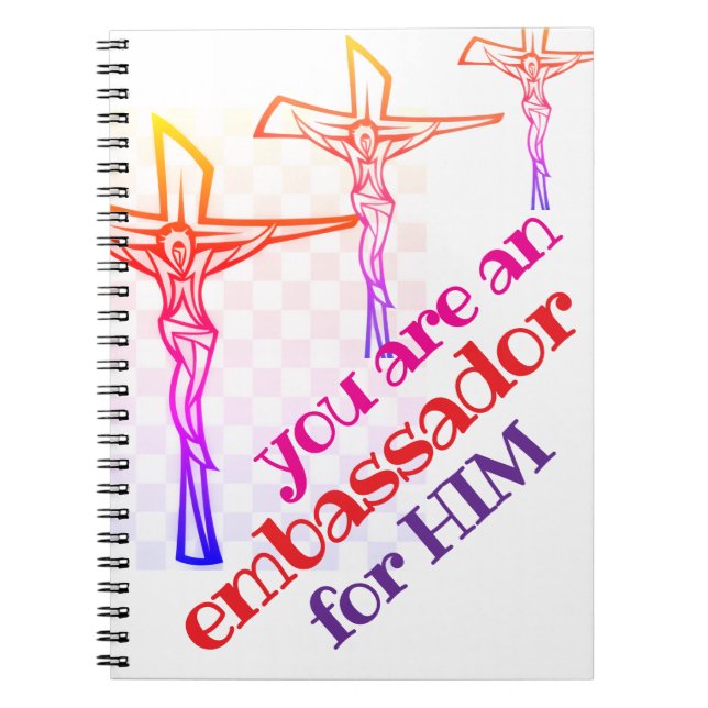 Caderno Espiral You are Jesus' Ambassador Tote (Frente)