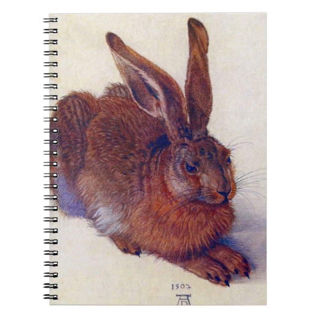 Caderno Espiral Young Hare by Albrecht Durer, Renaissance Fine Art (Frente)