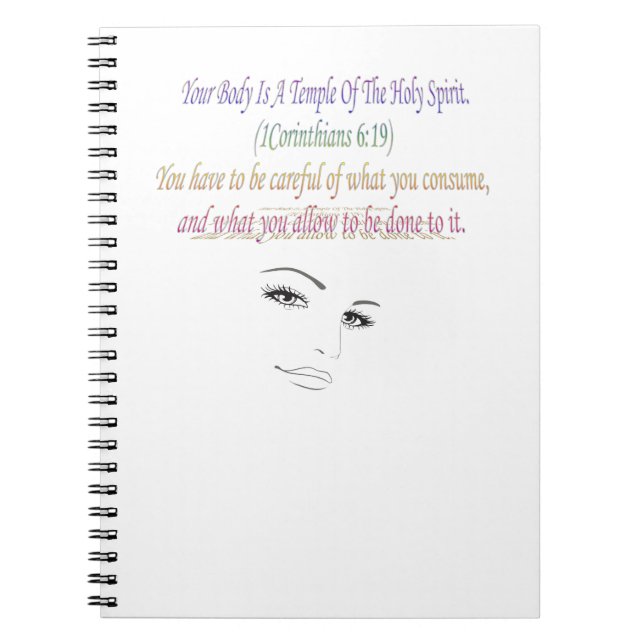 Caderno Espiral Your Body- Journal (Frente)