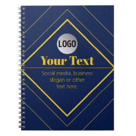 Caderno Espiral Your Logo & Customizable Design Template