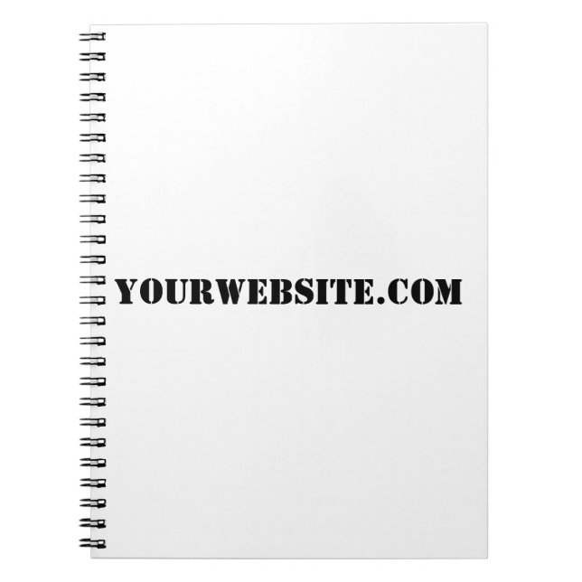 Caderno Espiral YourWebSite.com (Frente)