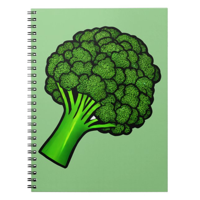 Caderno Espiral Yummy Broccoli (Frente)