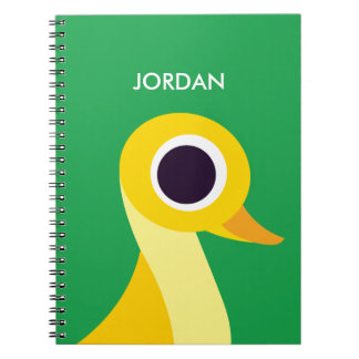 Caderno Espiral Zander o pato