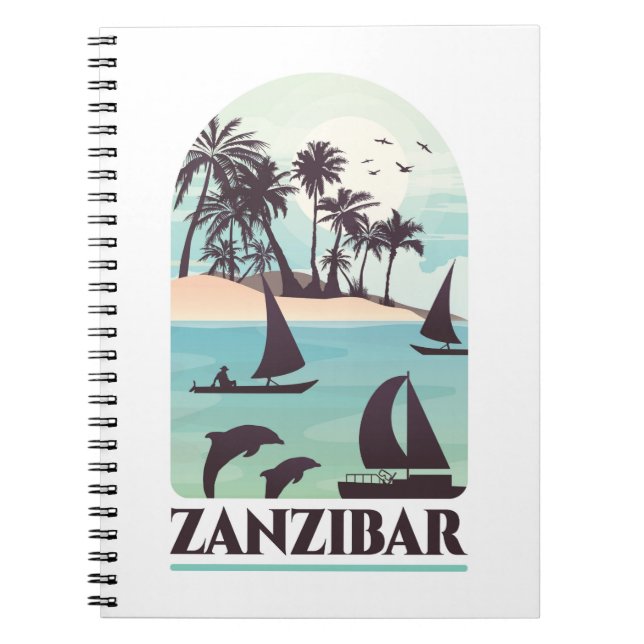 Caderno Espiral Zanzibar (Frente)