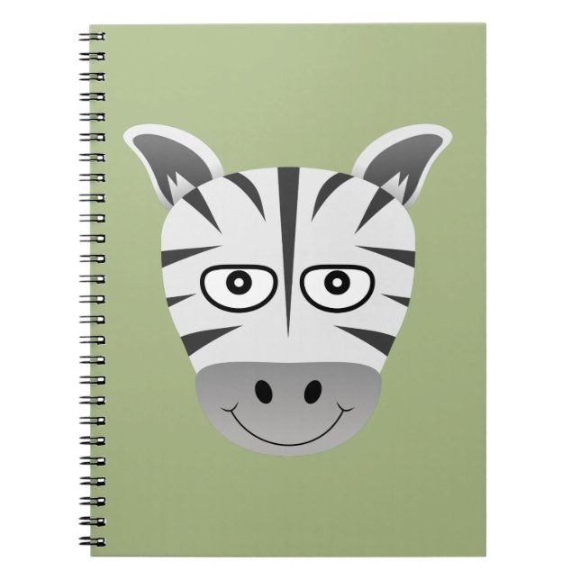 Caderno Espiral Zebra (Frente)