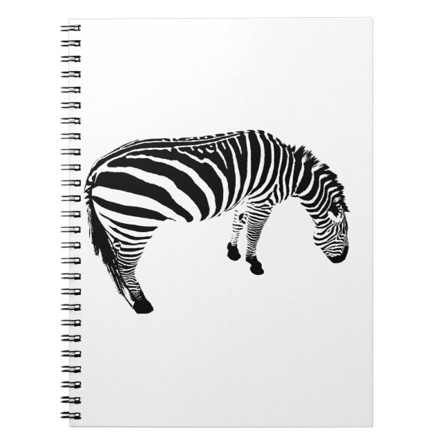 Caderno Espiral zebra (Frente)