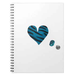 Caderno Espiral Zebra-heart