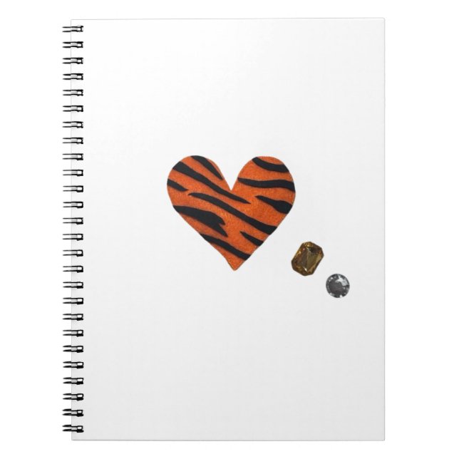 Caderno Espiral Zebra-heart (Frente)