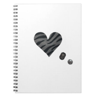 Caderno Espiral Zebra-heart