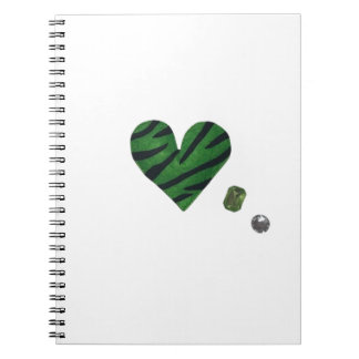 Caderno Espiral Zebra-heart